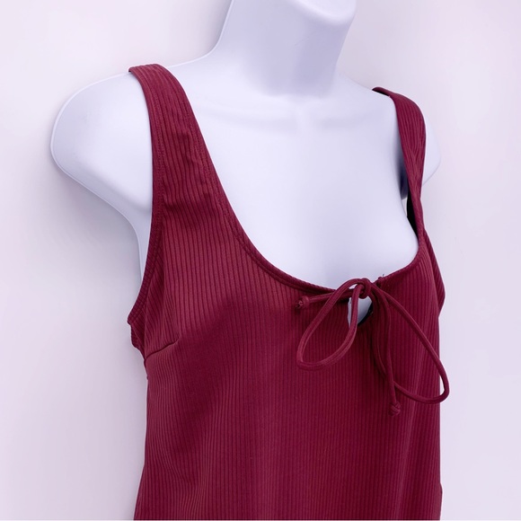 Wolf & Whistle Maroon Bathing Suit Size 40DDD - Picture 5 of 9